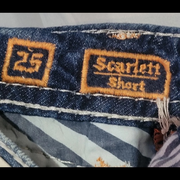Rock Revival Scarlet shorts size 25 - Picture 7 of 12